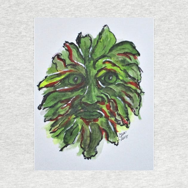 Fall Green Man by cjkell